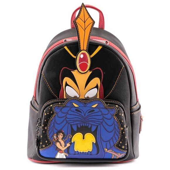 Loungefly Disney Aladdin Jafar Villains Scene Mini Backpack - Picture 1 of 4